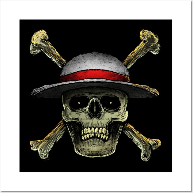 Jolly Roger Wall Art by DeathAnarchy